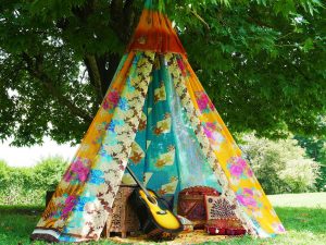 Bohemian Canopy Tent 1