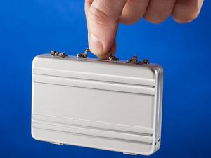 Briefcase Business Card Holder | Million Dollar Gift Ideas
