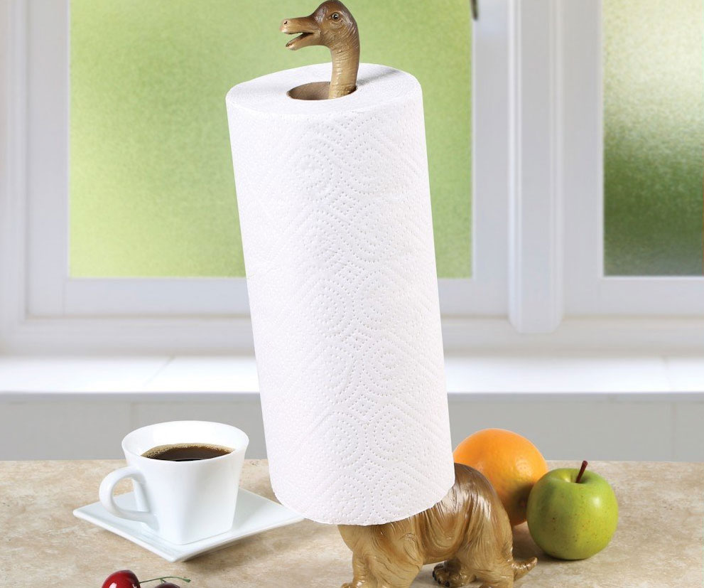 Brontosaurus Paper Towel Holder