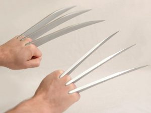 Brushed Metallic Wolverine Claws | Million Dollar Gift Ideas
