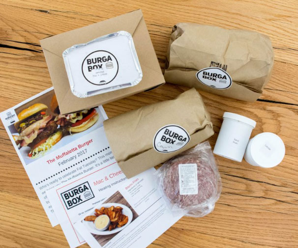 Burger Meal Kit Subscription Box 1