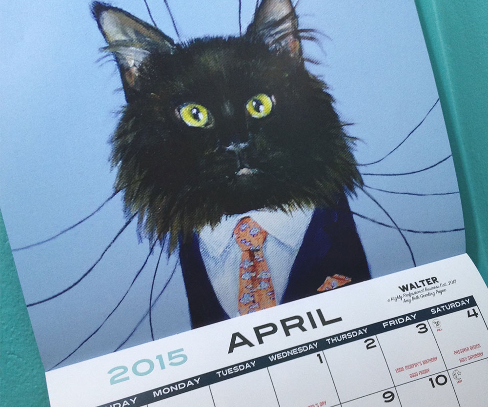 Business Cats Calendar 2