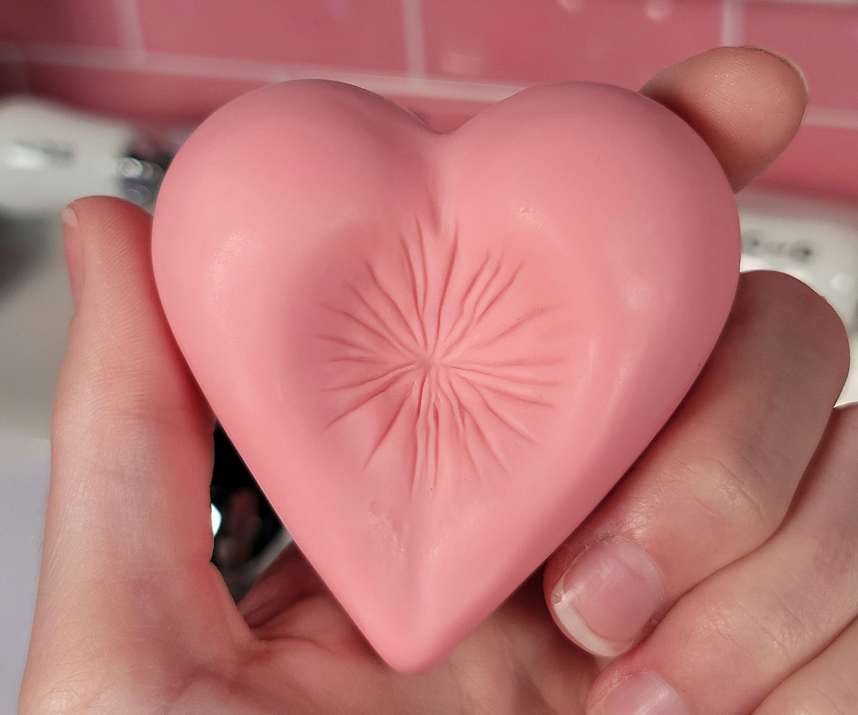 Butthole Heart Soap 2