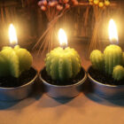 Cactus Tea Light Candles