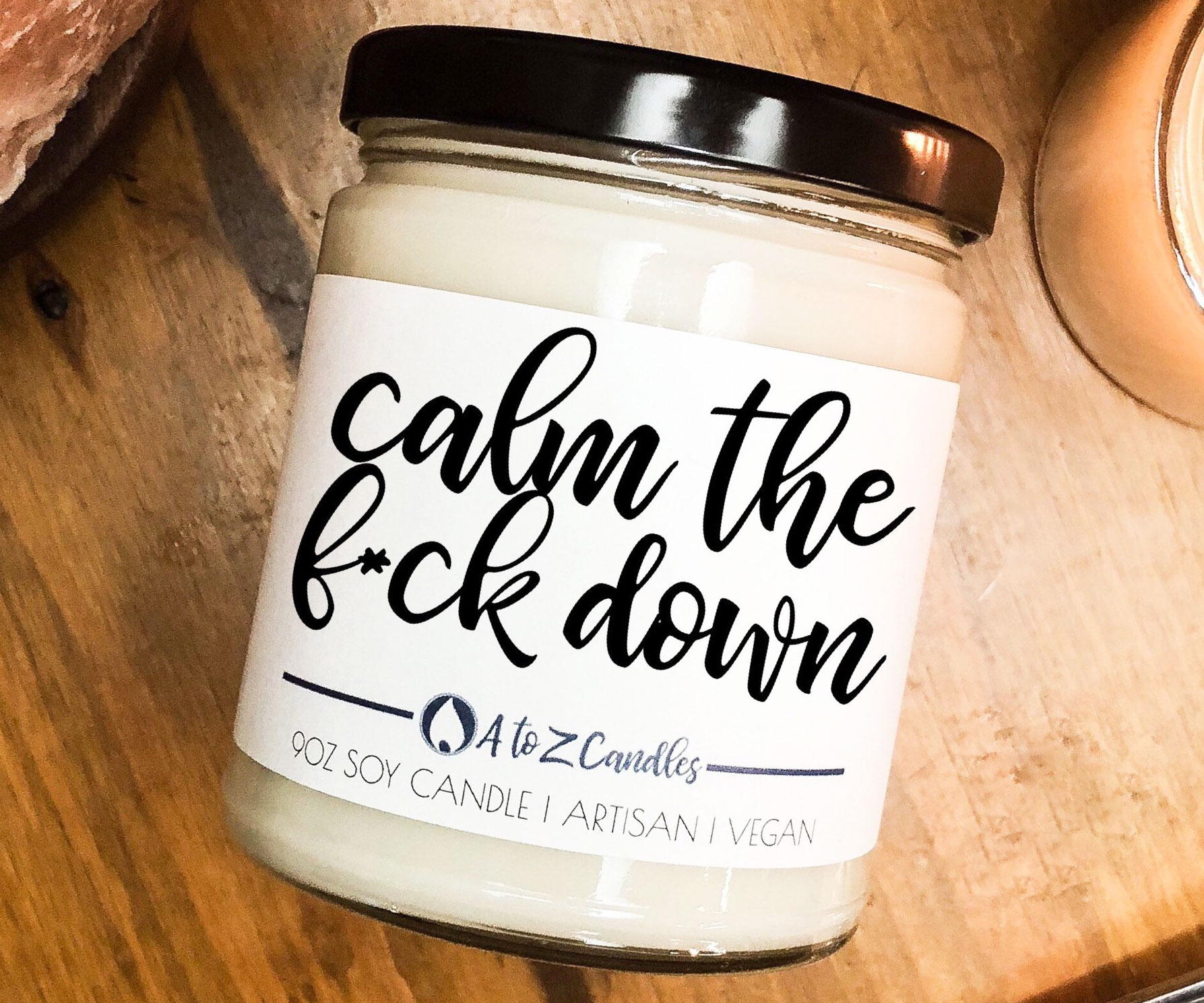 Calm The F**k Down Candles