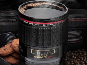 Camera Lens Coffee Mug 1