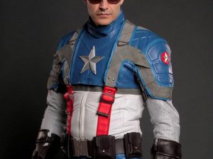 Captain America Motorcycle Suit | Million Dollar Gift Ideas