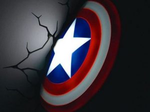 Captain America Shield Nightlight | Million Dollar Gift Ideas