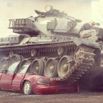 Car Crushing Tank Experience