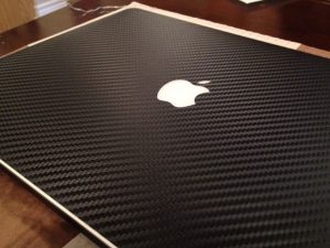 Carbon Fiber Macbook Air Skin 1