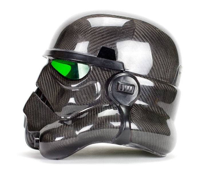 Carbon Fiber Stormtrooper Helmet 1