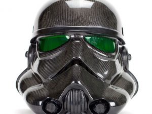 Carbon Fiber Stormtrooper Helmet | Million Dollar Gift Ideas