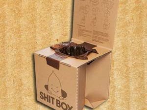 Cardboard Shit Box | Million Dollar Gift Ideas