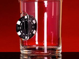 Casino Chip Whiskey Glass | Million Dollar Gift Ideas