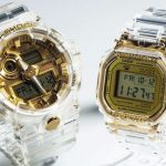Casio G Shock Skeleton Gold Watch 1