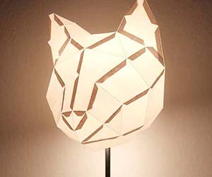 Cat Paper Lampshade