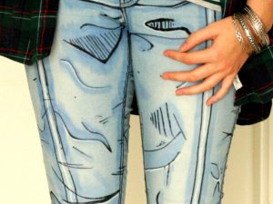 Cel Shaded Jeans | Million Dollar Gift Ideas