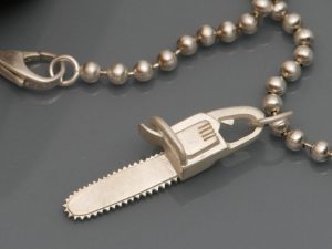 Chainsaw Necklace Charm | Million Dollar Gift Ideas