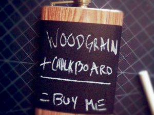 Chalkboard Flask | Million Dollar Gift Ideas