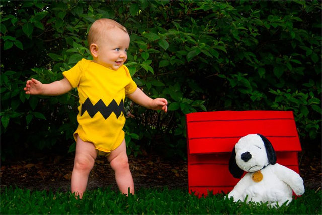 Charlie Brown Onesie 1