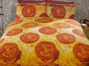 Cheese Pizza Bed Spread | Million Dollar Gift Ideas