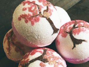 Cherry Blossom Bath Bomb | Million Dollar Gift Ideas