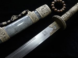 Chinese Damascus Steel Sword 1