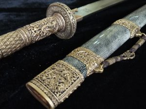 Chinese Damascus Steel Sword | Million Dollar Gift Ideas