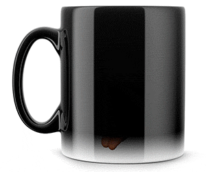 Circle Game Heat Reactive Coffee Mug
