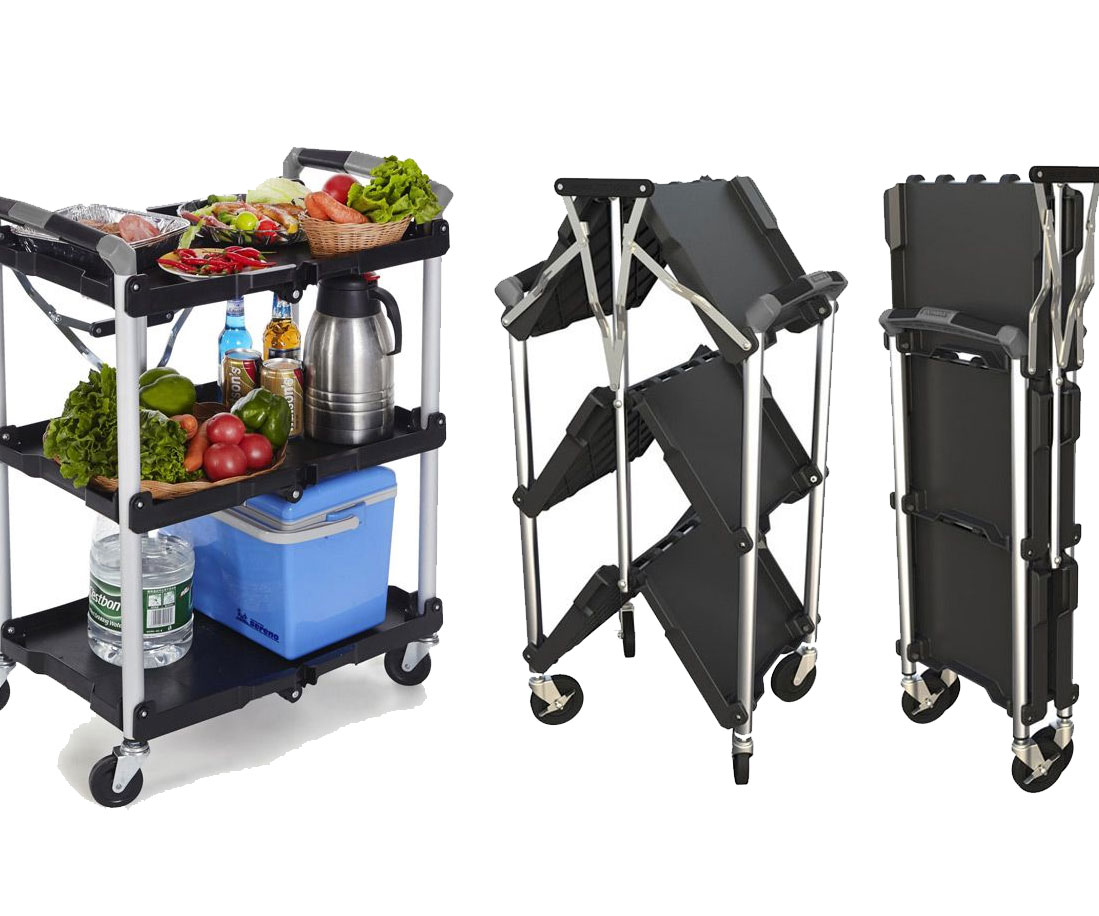 Collapsible Service Cart