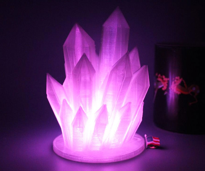 Color Changing LED Crystal Lamp