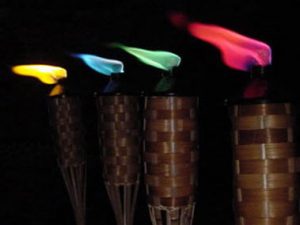 Color Tiki Torch Flames | Million Dollar Gift Ideas