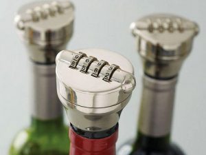 Combination Wine Bottle Lock | Million Dollar Gift Ideas