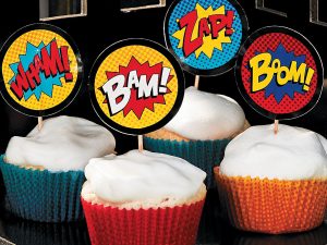 Comic Book Cake Toppers | Million Dollar Gift Ideas