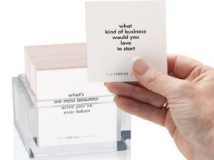 Conversation Starter Cards Set | Million Dollar Gift Ideas