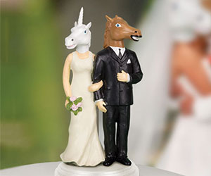 Creepy Wedding Cake Toppers