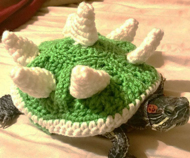 Crochet Bowser Turtle Shell