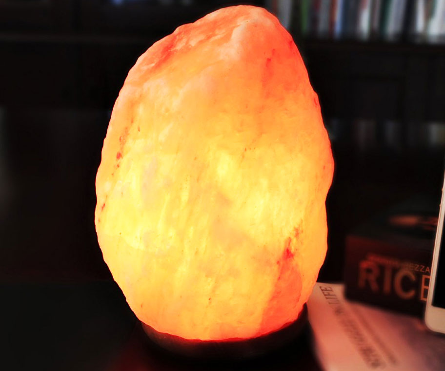 Crystal Himalayan Salt Lamp 1