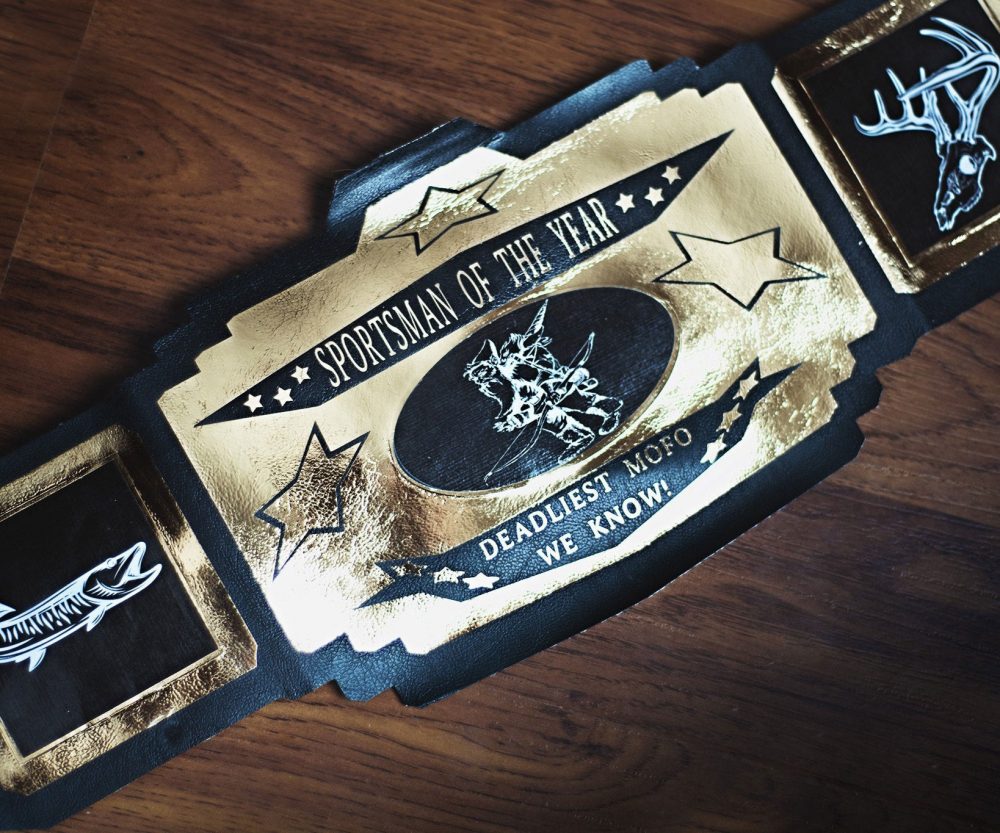 Customizable Championship Belts