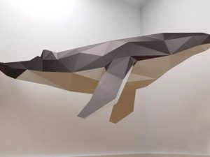 DIY Giant 3D Papercraft Whale | Million Dollar Gift Ideas