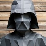 DIY Papercraft Darth Vader Statue