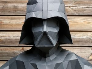 DIY Papercraft Darth Vader Statue | Million Dollar Gift Ideas