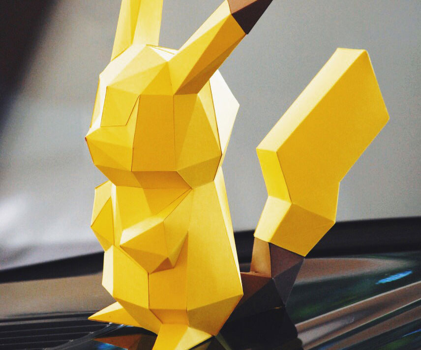 Diy Papercraft Pokemon 1