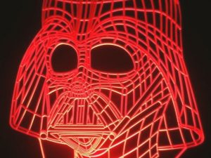 Darth Vader Color Changing Table Lamp 1