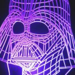 Darth Vader Color Changing Table Lamp