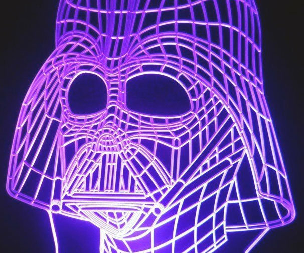 Darth Vader Color Changing Table Lamp