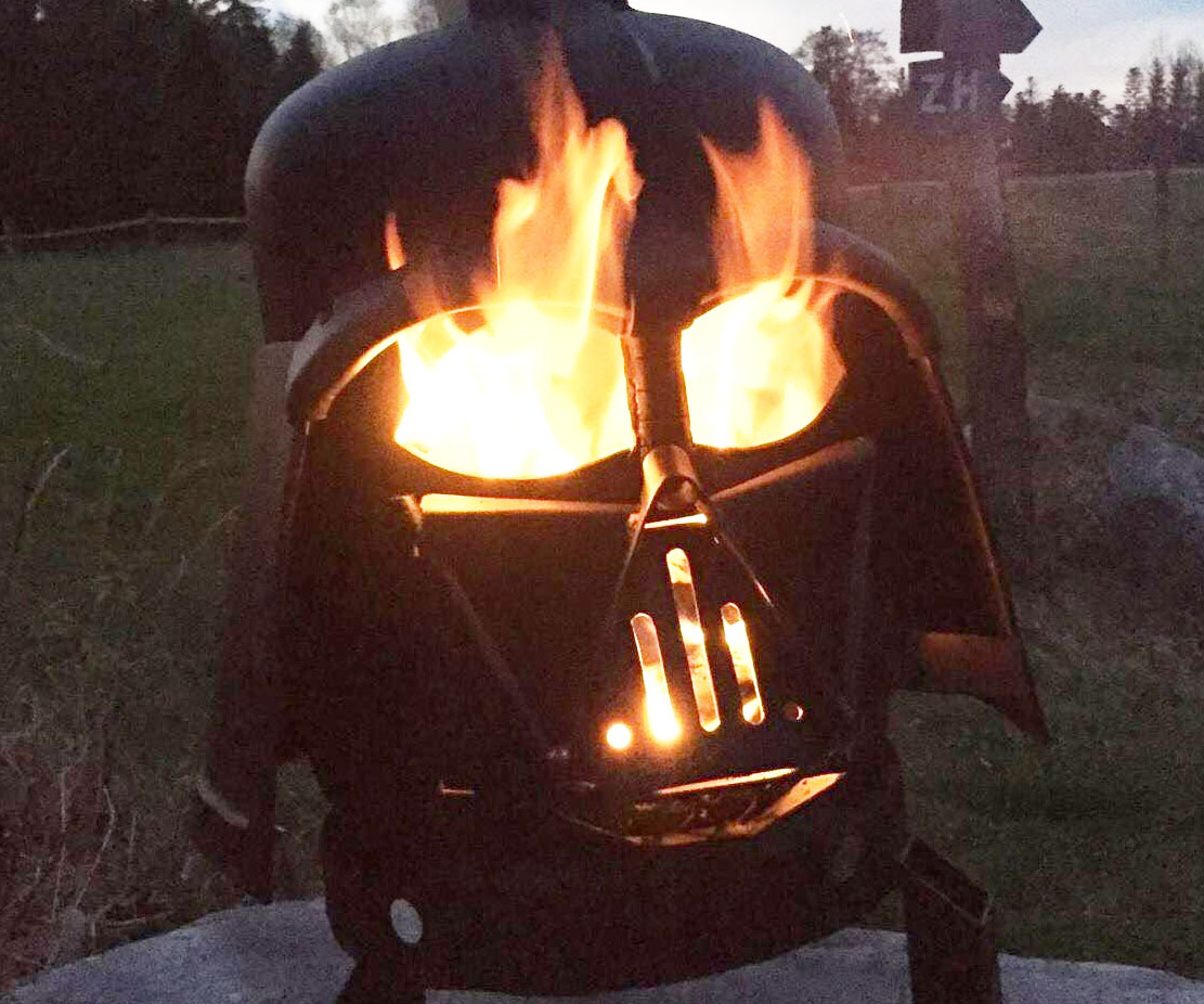 Darth Vader Grill/Firepit