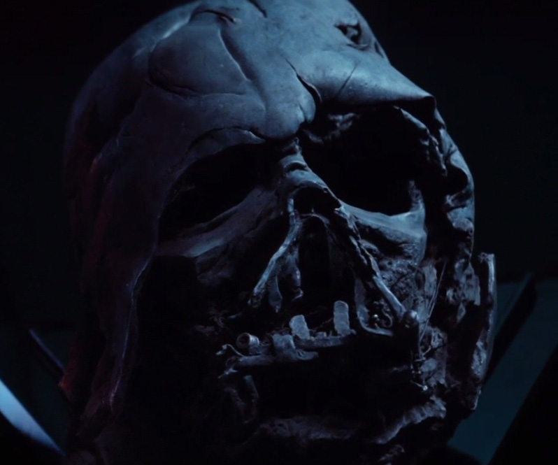 Darth Vader Melted Helmet Replica