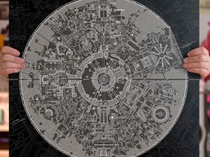 Death Star Blueprints Poster | Million Dollar Gift Ideas