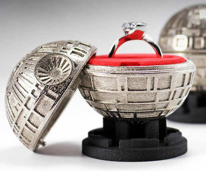 Death Star Engagement Ring Box